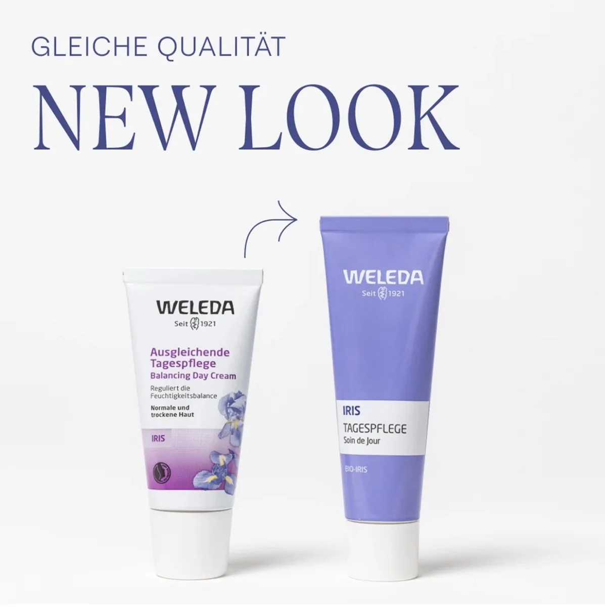 Balancerende Dagcrème - Iris - 100% natuurlijk by Weleda in 30 ml – product photo