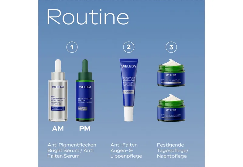 Blå gentiana och edelweiss anti-pigmentfläckar Bright Serum Serum von Weleda in 30 ml – Produktfoto 3 von 5