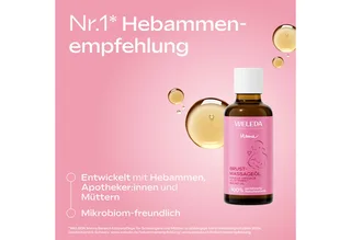 Brust-Massageöl Lichaamsolie von Weleda in 50 ml – Produktfoto 2 von 5