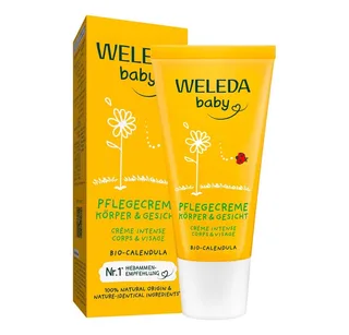 Calendula Nourishing Baby Cream van Weleda – productfoto 4 van 4