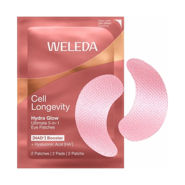 CELL LONGEVITY Hydra Glow Ultimate Eye Patches fra Weleda – produktbillede 1 af 2