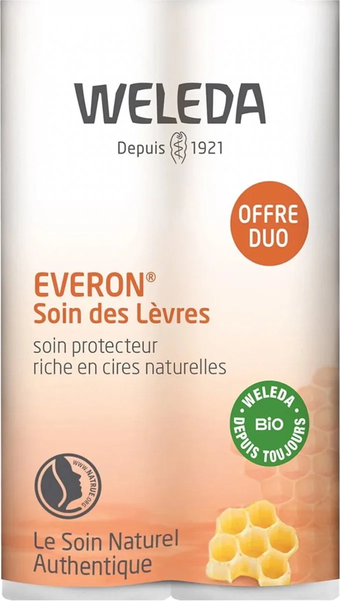 Everon Lip Care Set van 2 x 4,8 g by Weleda – product photo