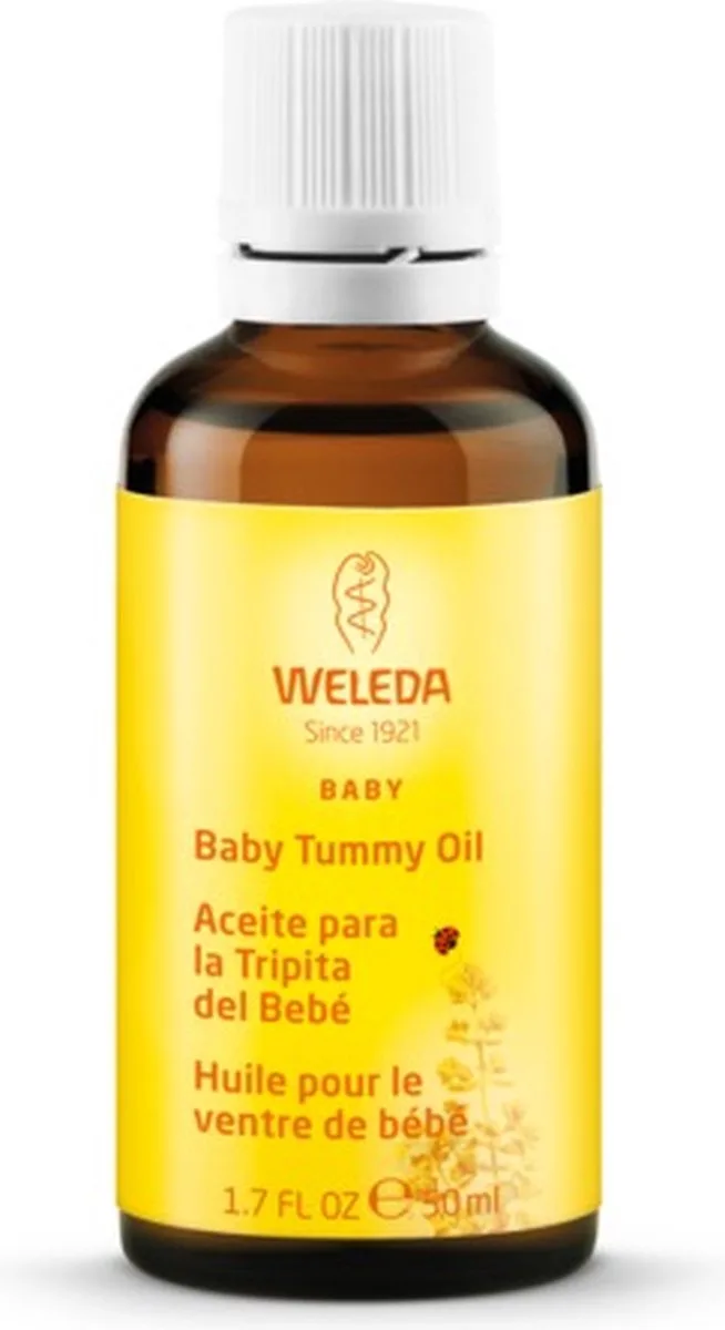 Hydraterende lichaamsolie voor baby's Weleda de Weleda en 50 ml – photo du produit