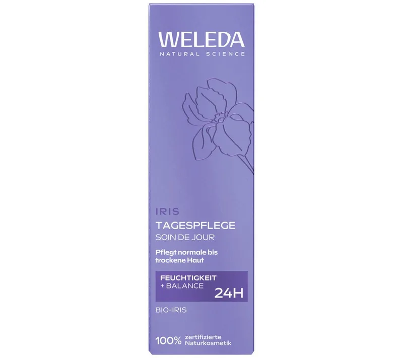 Iris dagverzorging Gezichtscrème von Weleda in 30 ml – Produktfoto 3 von 5