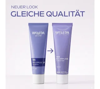 Iris nachtverzorgingscrème Nachtcrème de Weleda en 30 ml – photo du produit 5 sur 5