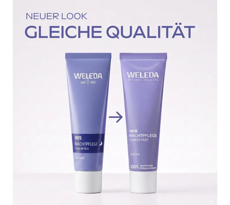 Iris nachtverzorgingscrème Nachtcrème de Weleda en 30 ml – photo du produit 5 sur 5