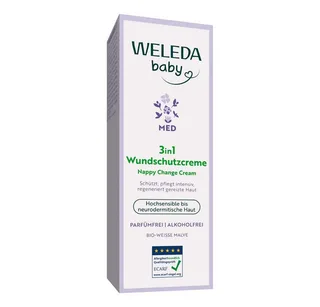Körpercreme Baby MED Weisse Malve - 3in1 Wundschutzcreme de Weleda en 50 ml – photo du produit 2 sur 4