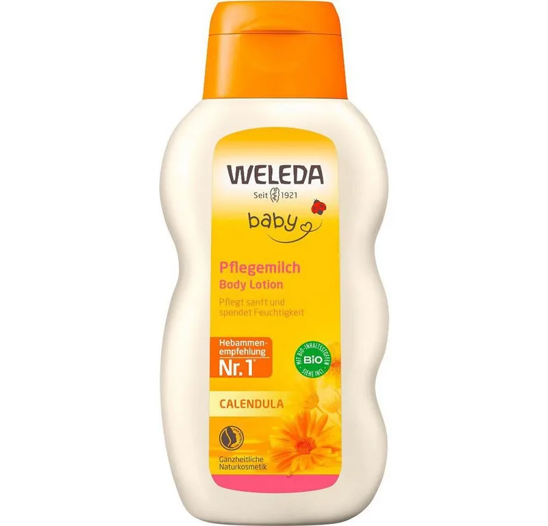 Körpermilch Calendula von Weleda in 200 ml – Produktfoto