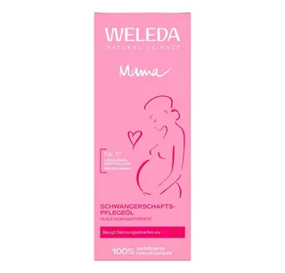 Mama zwangerschapsverzorgingsolie Lichaamsolie fra Weleda i 100 ml – produktbillede 2 af 5