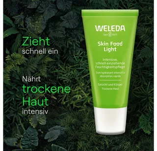 Skin Food Light Bodycrème fra Weleda i 75 ml – produktbillede 3 af 5