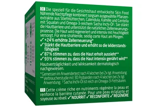 Skin Food Nährende Nachtpflege Nachtcrème fra Weleda i 40 ml – produktbillede 3 af 3