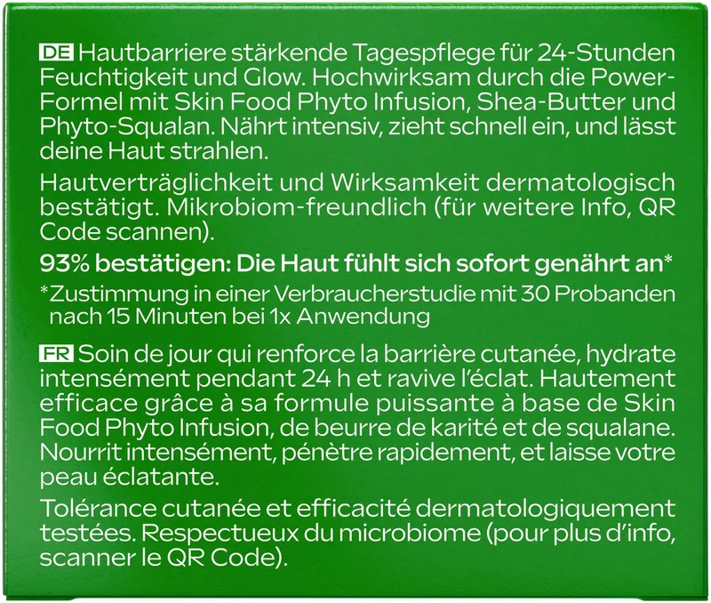 Skin Food Nourishing day care Dagcrème de Weleda en 40 ml – photo du produit 3 sur 3