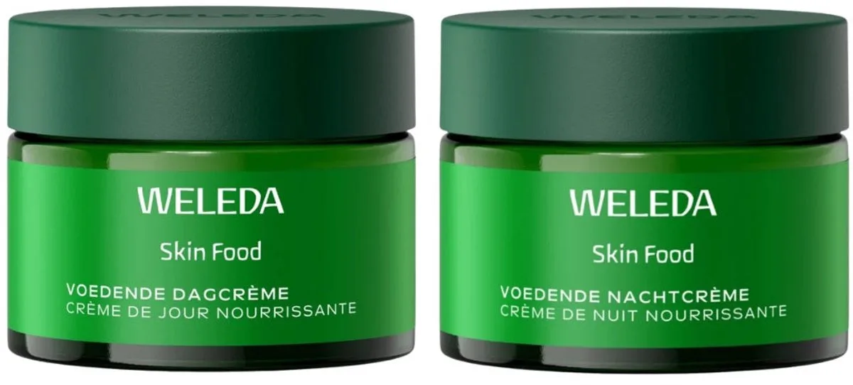 Skin Food Voedende Dagcrème + Nachtcrème Duo - 2x40ml by Weleda – product photo
