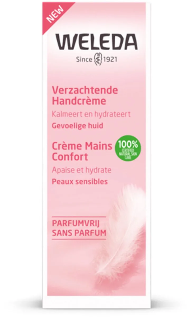 Verzachtende Handcrème - Parfumvrij by Weleda in 50 ml – product photo