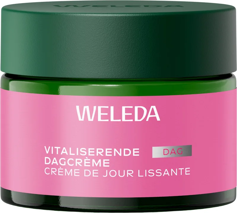 Vitaliserende Dagcrème - Wilde Rozen & Witte Thee - 30+ huid von Weleda in 40 ml – Produktfoto