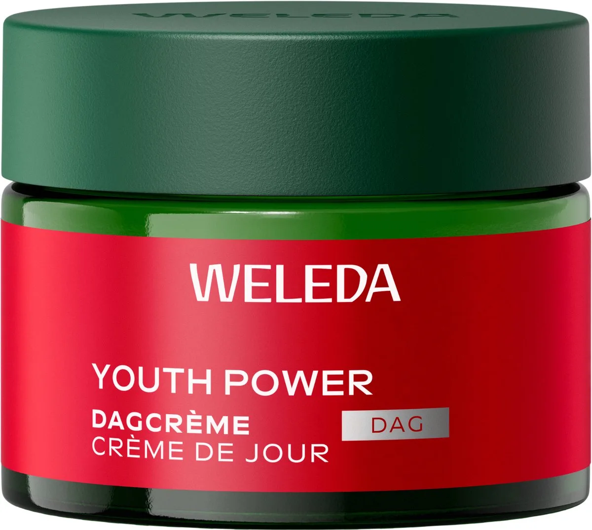 Youth Power Dagcrème Granaatappel Astaxanthine - Granaatappel & Maca - Anti-Age - 40+ huid by Weleda in 40 ml – product photo
