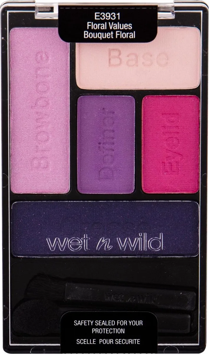 Color Icon Oogschaduw Palette - No. E3931 Floral Values by wet n wild – product photo