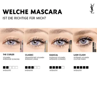 Lash Clash Mascara - Extreme Volume fra Yves Saint Laurent i Sort – produktbillede 2 af 3