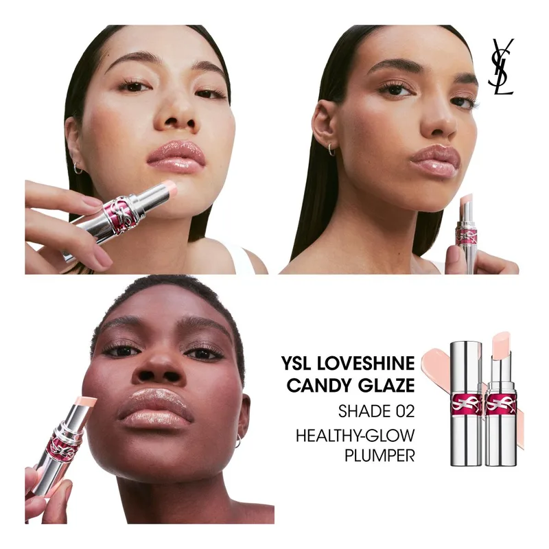 Loveshine Candy Glaze Lipgloss de Yves Saint Laurent en Lichtbruin, 3 g – photo du produit 4 sur 5