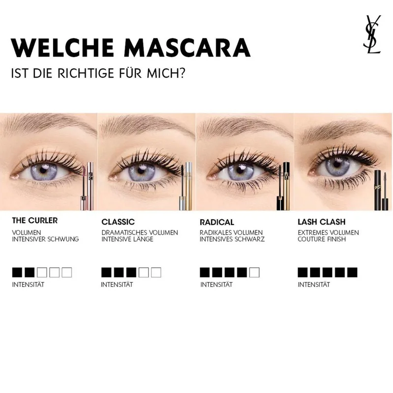 Mascara Volume Effet Faux Cils N°6 Nuit Intense -7,5 ml - Mascara von Yves Saint Laurent in Blau – Produktfoto 3 von 4