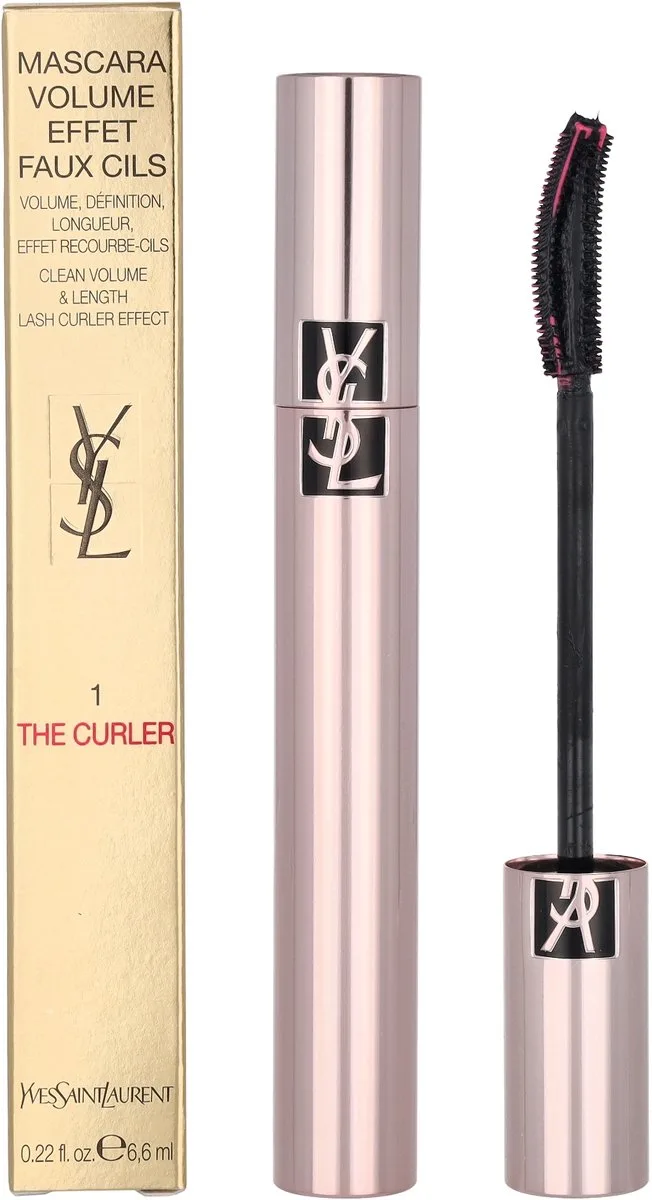 Mascara Volume - The Curler 1 - Rebellious Black fra Yves Saint Laurent i 1 Rebellious Black – produktbillede 1 af 2