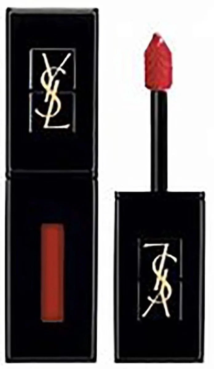 Rouge Pur Couture Vernis a Lèvres Vinyl Cream 6ml | Psychedelic Chili - 416 by Yves Saint Laurent in 416 psychedelic chili – product photo