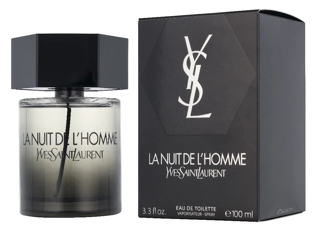 YSL La Nuit De L'Homme Eau de toilette Spray Heren von Yves Saint Laurent in 100 ml – Produktfoto