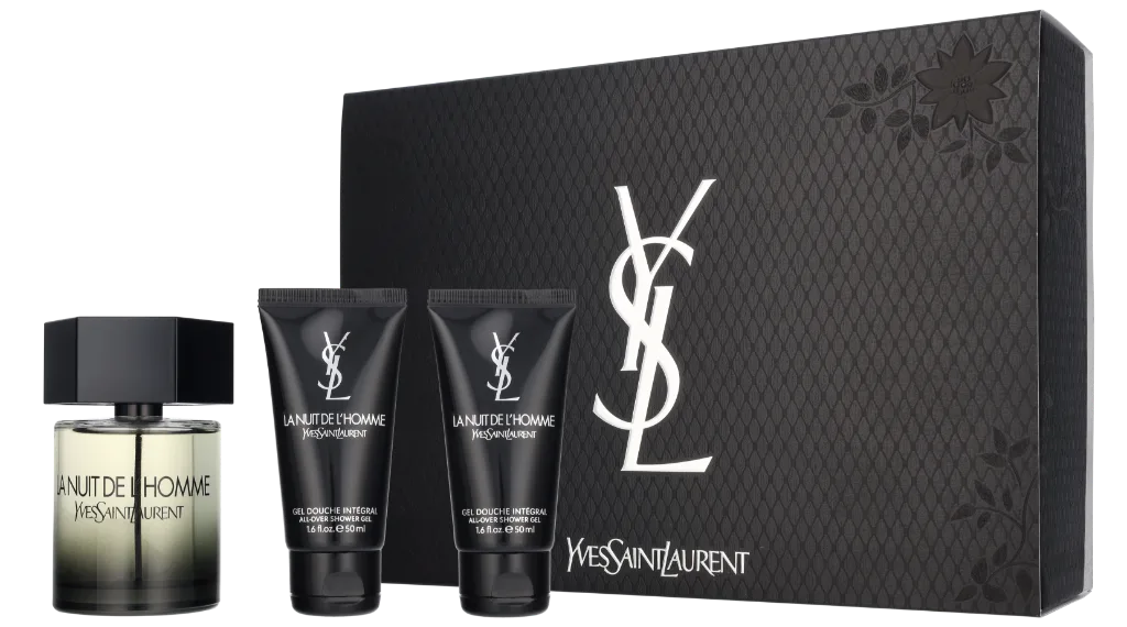 YSL La Nuit De L'Homme Giftset Eau de Toilette 200 ml Heren von Yves Saint Laurent – Produktfoto