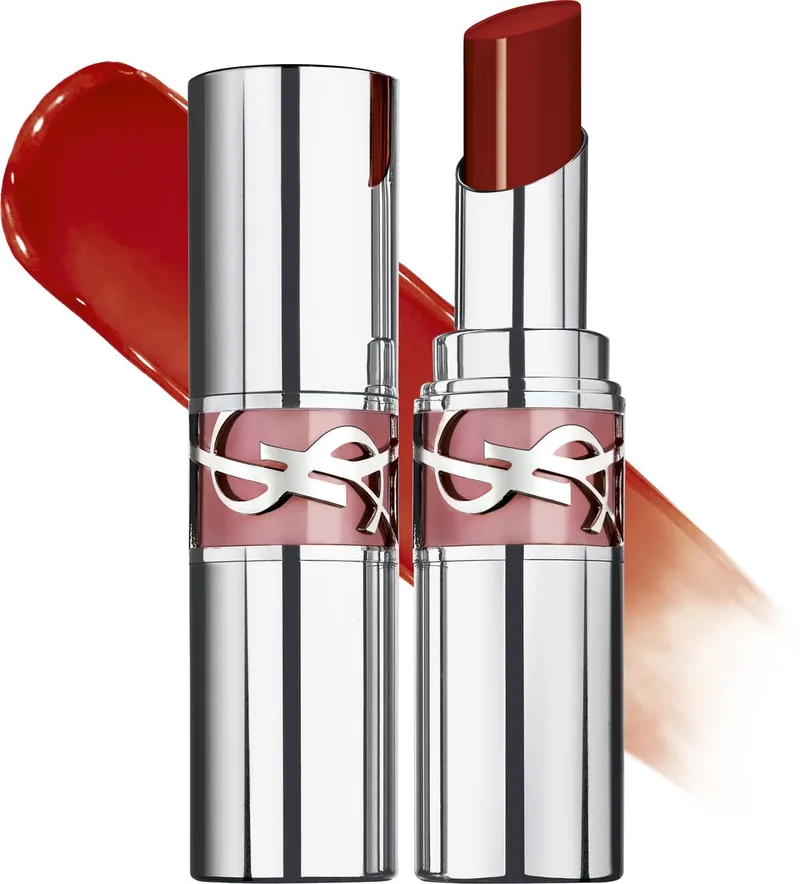 YSL Loveshine High-Shine Caring Lipstick 80 Glowing Lava 3,2 g - lippenstift von Yves Saint Laurent in 80 glowing lava – Produktfoto 1 von 5