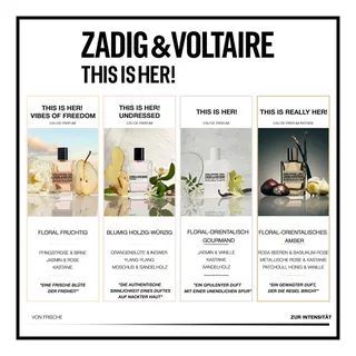 This Is Her! Undressed Eau de Parfum - Damesparfum von Zadig & Voltaire in 50 ml – Produktfoto 2 von 5