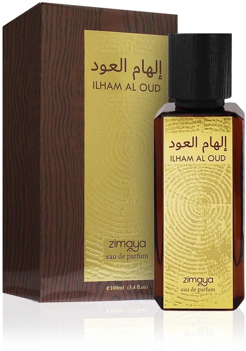 Afnan Zimaya Ilham Al Oud Eau de Parfum Spray fra Zimaya i 100 ml – produktbillede