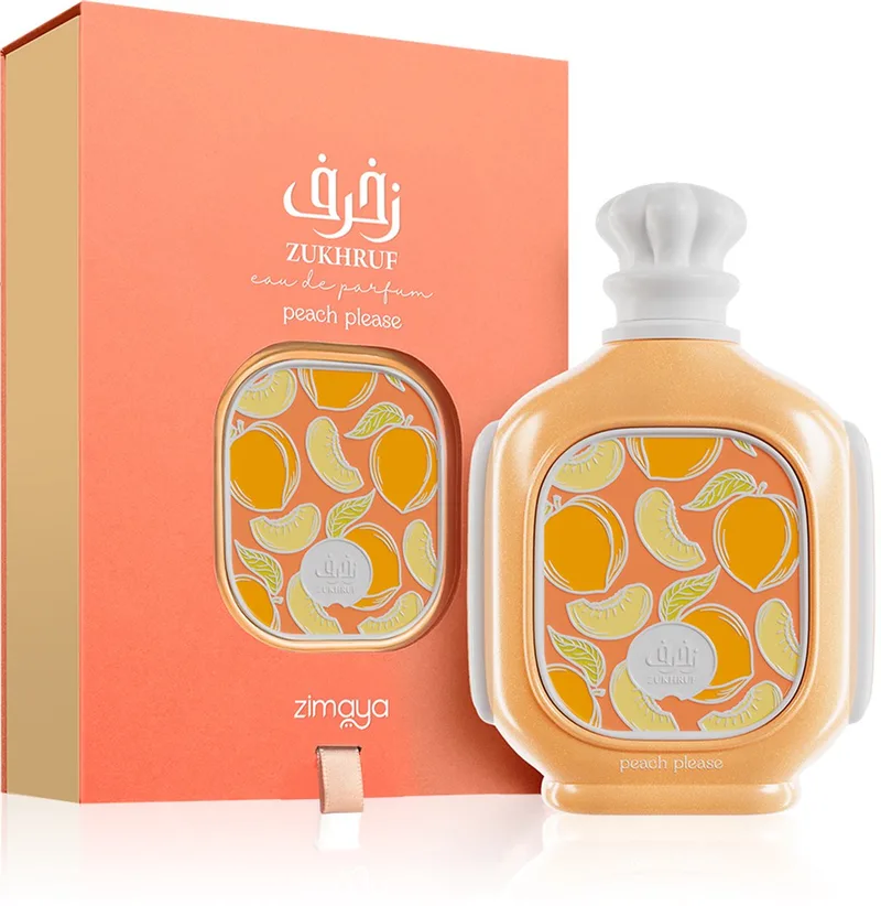 Zukhruf Peach Please Eau De Parfum (unisex) fra Zimaya i 100 ml – produktbillede